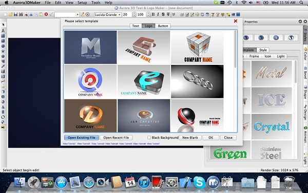 Aurora3DMaker for Mac screenshot Aurora3DMaker on Mac App Store screenshot
