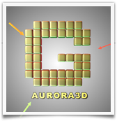 Aurora 3D Text Logo Maker for Mac - light Aurora 3D Text Logo Maker for Mac - light