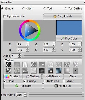 Aurora 3D Maker Color 01 Aurora 3D Maker (Mac & Windows) Color 01