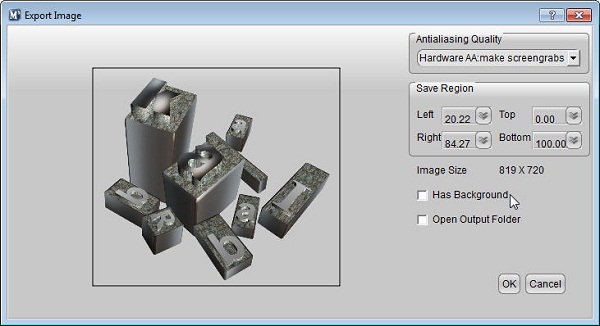 Aurora 3D Maker (Mac & Windows) Export Image