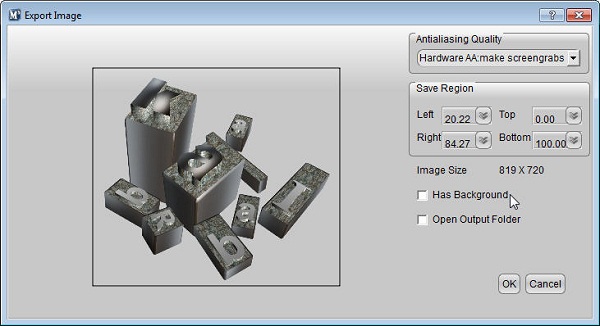 Aurora 3D Maker Export Image Aurora 3D Maker (Mac & Windows) Export Image