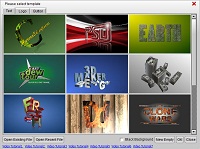 Aurora 3D Maker Template 07 Aurora 3D Maker (Mac & Windows) Template 07