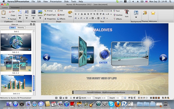 3D presentation software mac