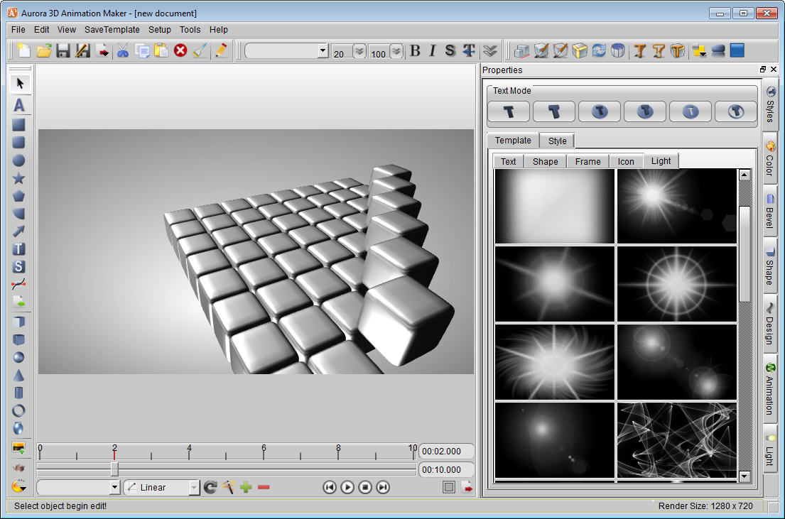 Aurora 3D Animation Maker Free Download For Windows 7