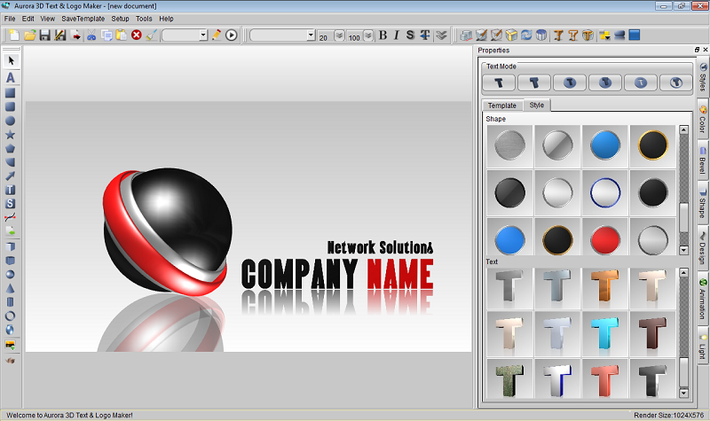 3d logo design software free download for pc